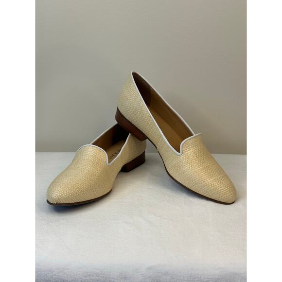 Jack Rogers Ginny Loafer Rattan US women 8.5 - Picture 1 of 7